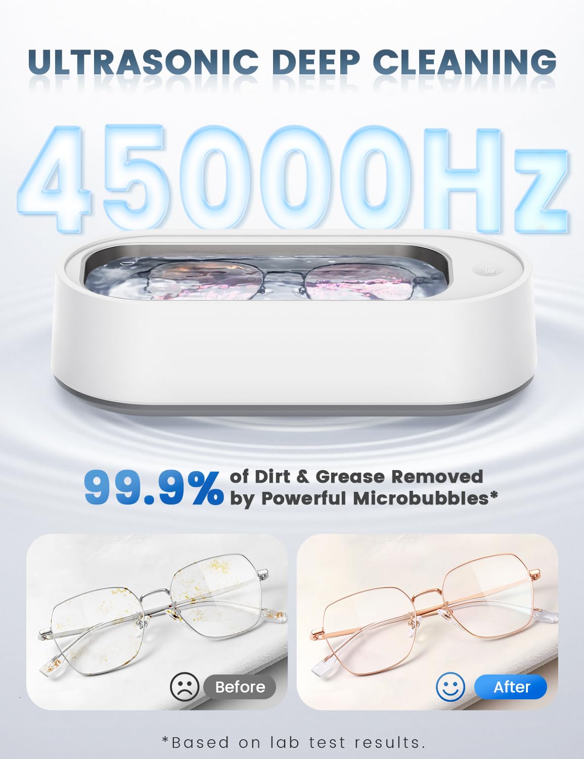 BUYJON® Ultrasonic Cleaner