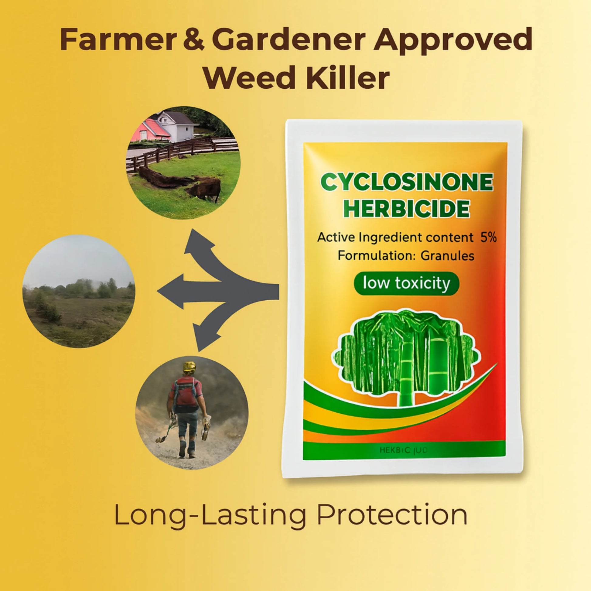 🔥Cyclosinone Herbicide Granules🔥