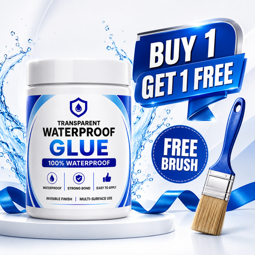 Buyjon™ - Transparent Waterproof Glue + Free Brush © ( BUY 1 GET 1 FREE )