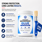 Buyjon™ - Transparent Waterproof Glue + Free Brush © ( BUY 1 GET 1 FREE )