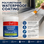 Buyjon™ - Transparent     Waterproof Glue + Free Brush © ( BUY 1 GET 1 FREE )