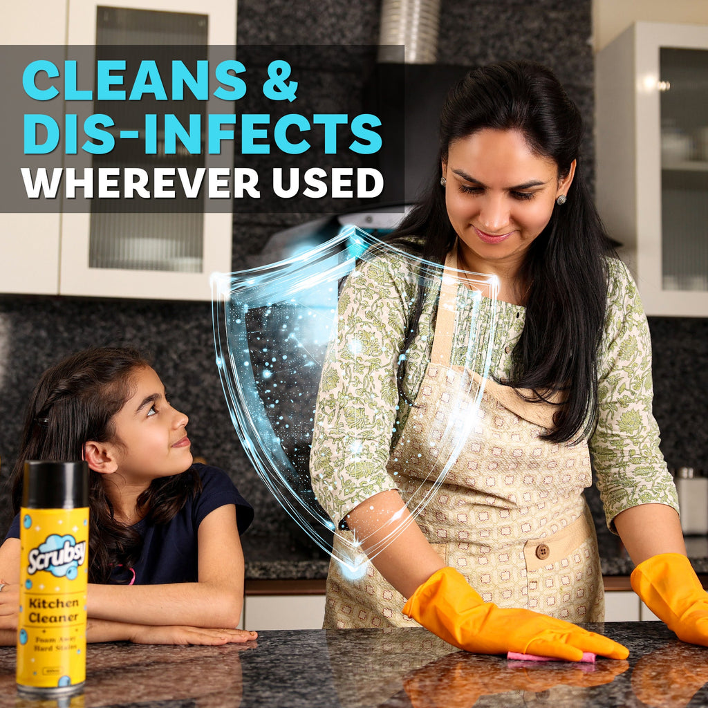 India's #1 Foam-Based Complete Kitchen Cleaner & Disinfectant